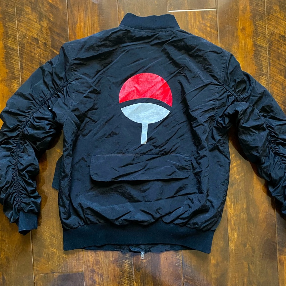 Sasuke Uchiha Crest Windbreaker